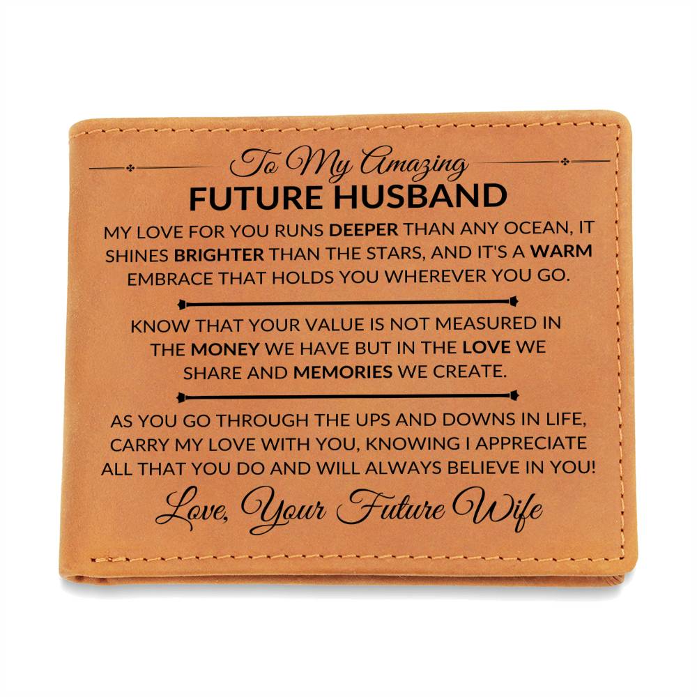 Gift For Future Husband, Fiance, From Future Wife - In Love And Memori –  Liliana and Liam