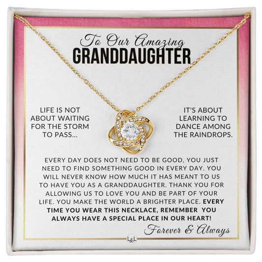 Gift For Our Granddaughter - Dance - Meaningful Granddaughter Gift For Her Birthday, Christmas or For Graduation