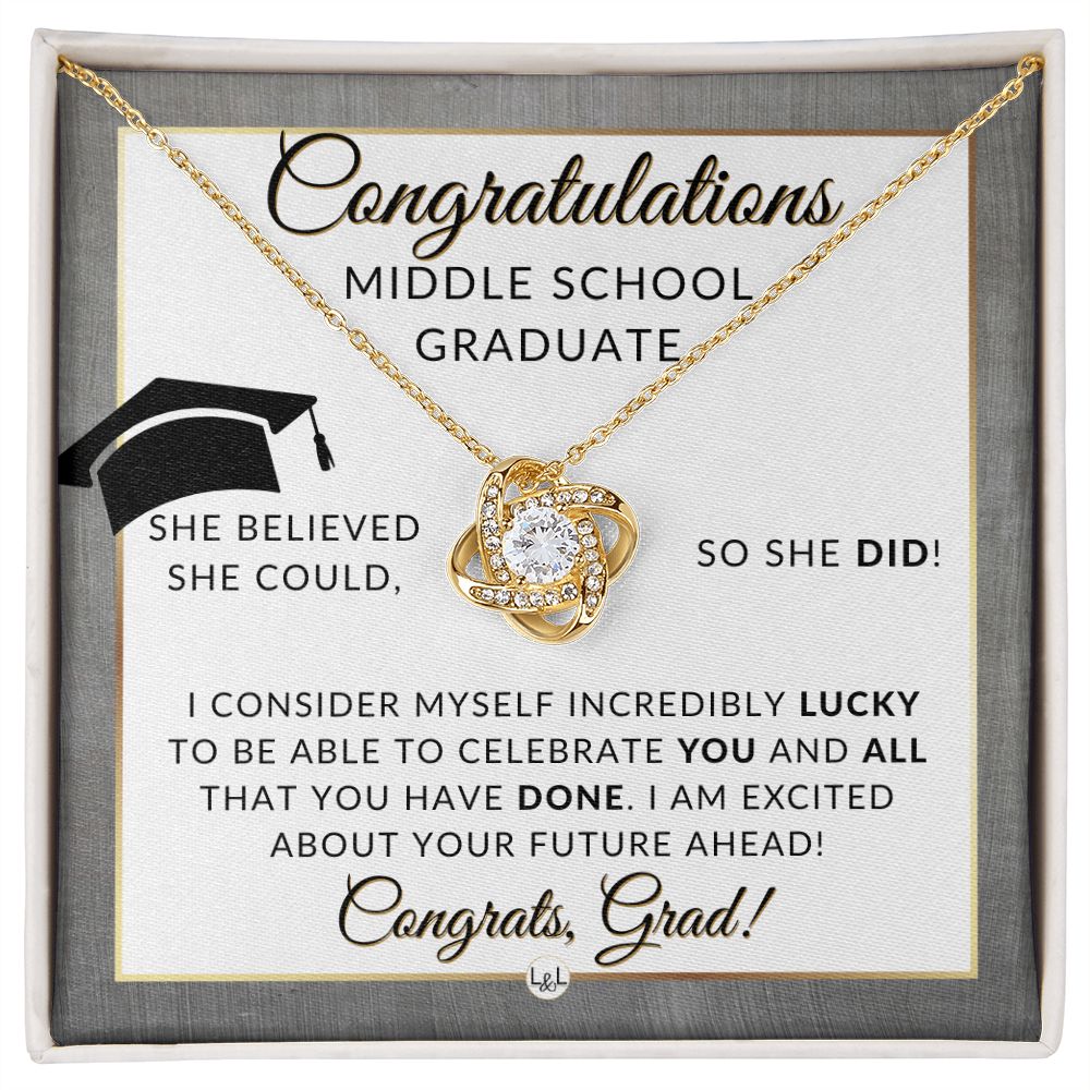 8th grade promotion cards 8th Grade Graduation Necklace for Girls