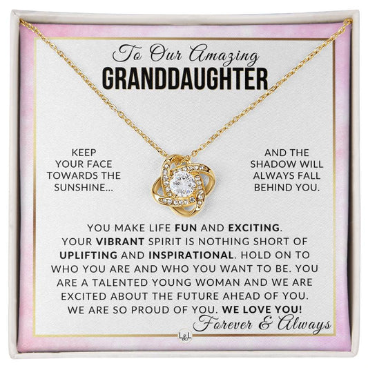 Gift For Our Granddaughter - Stay True - Meaningful Granddaughter Gift For Her Birthday, Christmas or For Graduation
