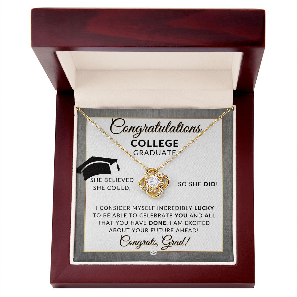 Graduation Gift For College Girl - Graduation Gift Idea For Her - Liliana and Liam