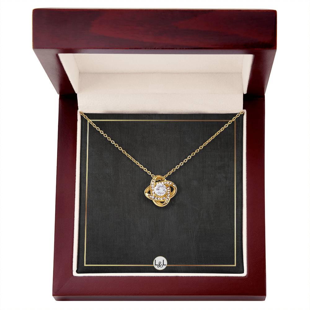 Knot Pendant Necklace - Liliana and Liam