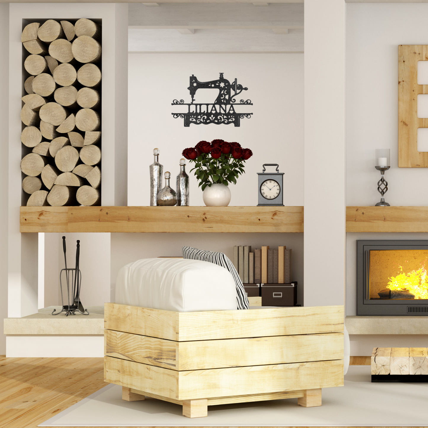 Sewing Sign - Custom Metal Wall Art - Sewing Room Sign, Sewing Room Decor