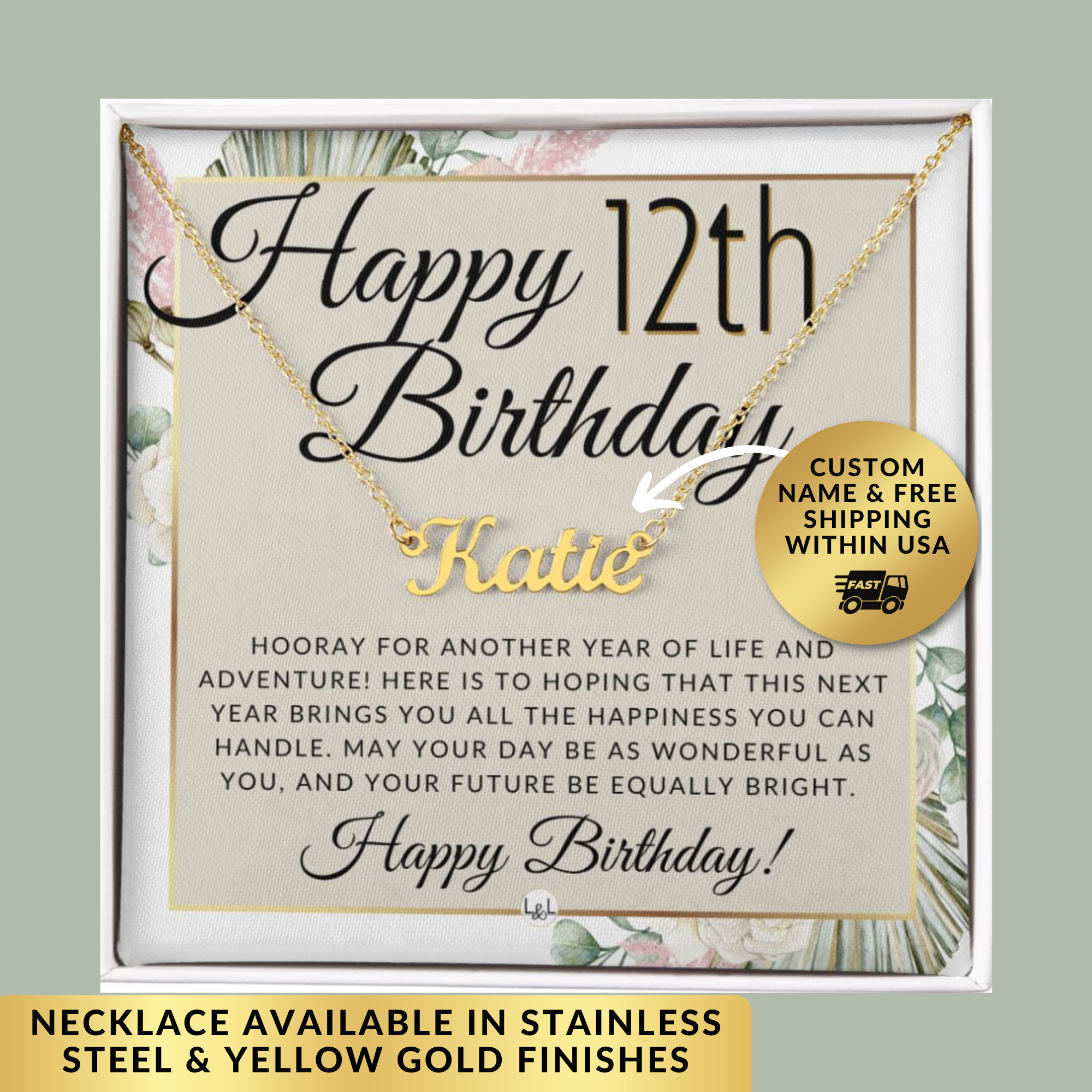 Birthday gift ideas for best best sale friend female 12 year old