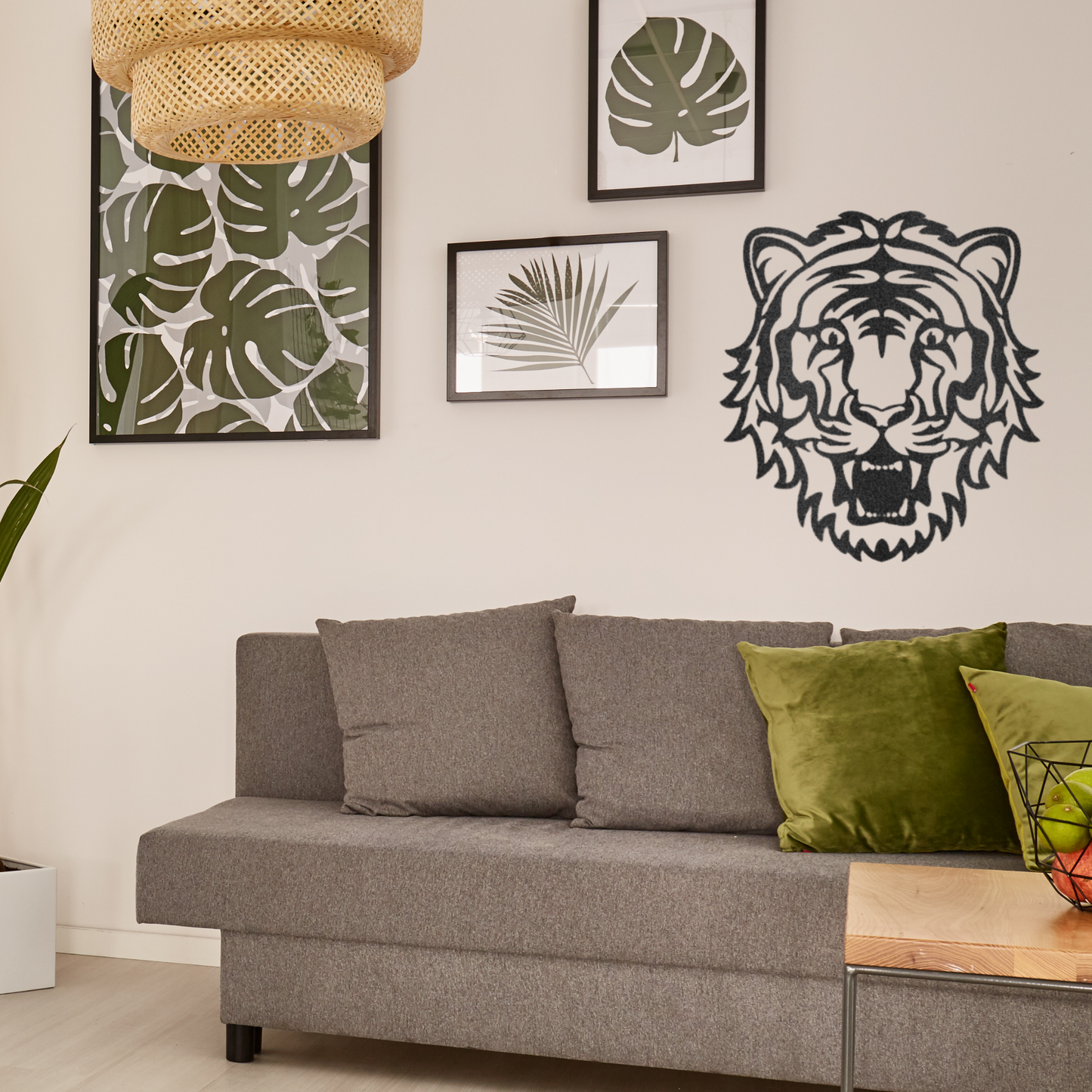 Eye of the Tiger - Tiger Wall Art - Custom Metal Animal Sign - Great Jungle or Safari Nursery Decor