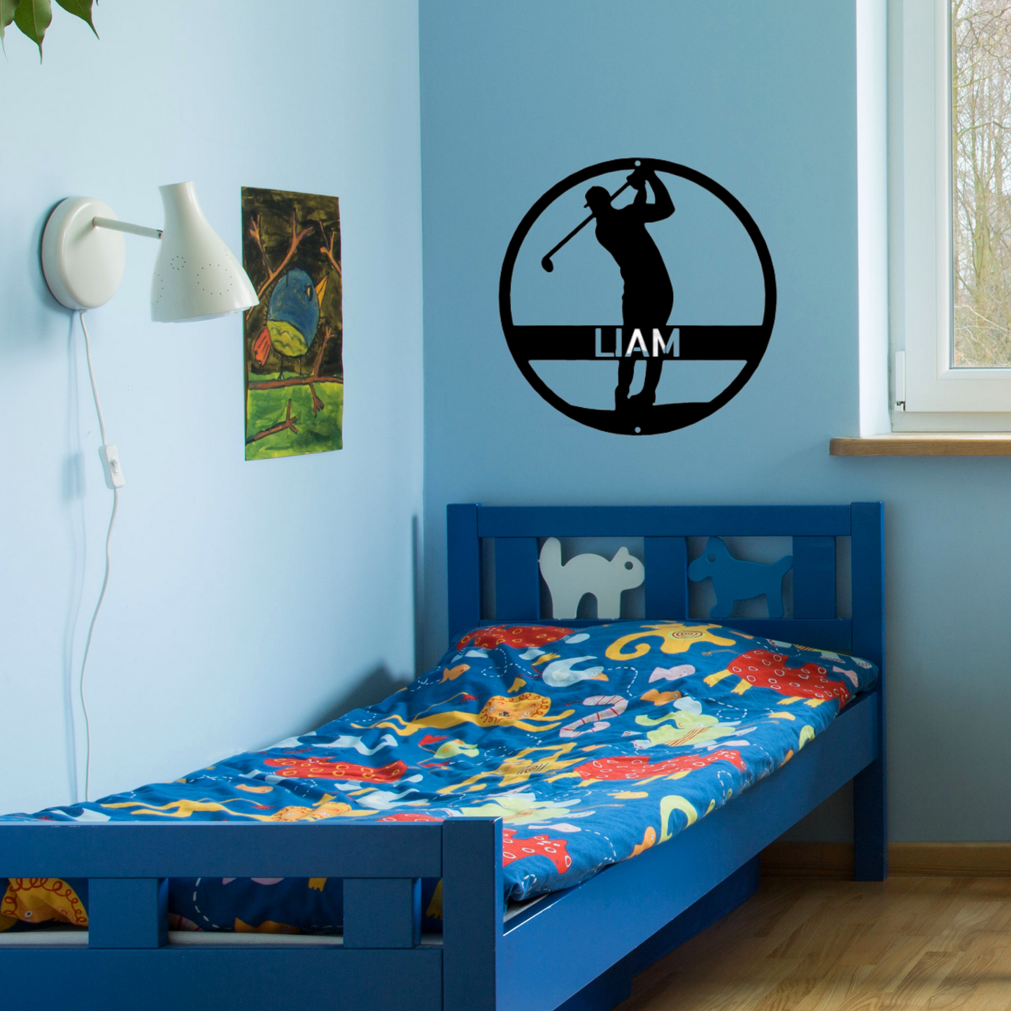 Personalized Golfer Metal Sign - Personalized Golf Sign Personalized Golf Decor, Golf Wall Art, Bar Sign, Metal Golf Sign, Golf Gifts for Men