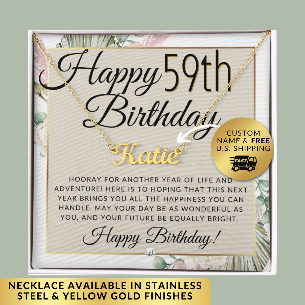 Gift ideas for 59 year old woman 2025