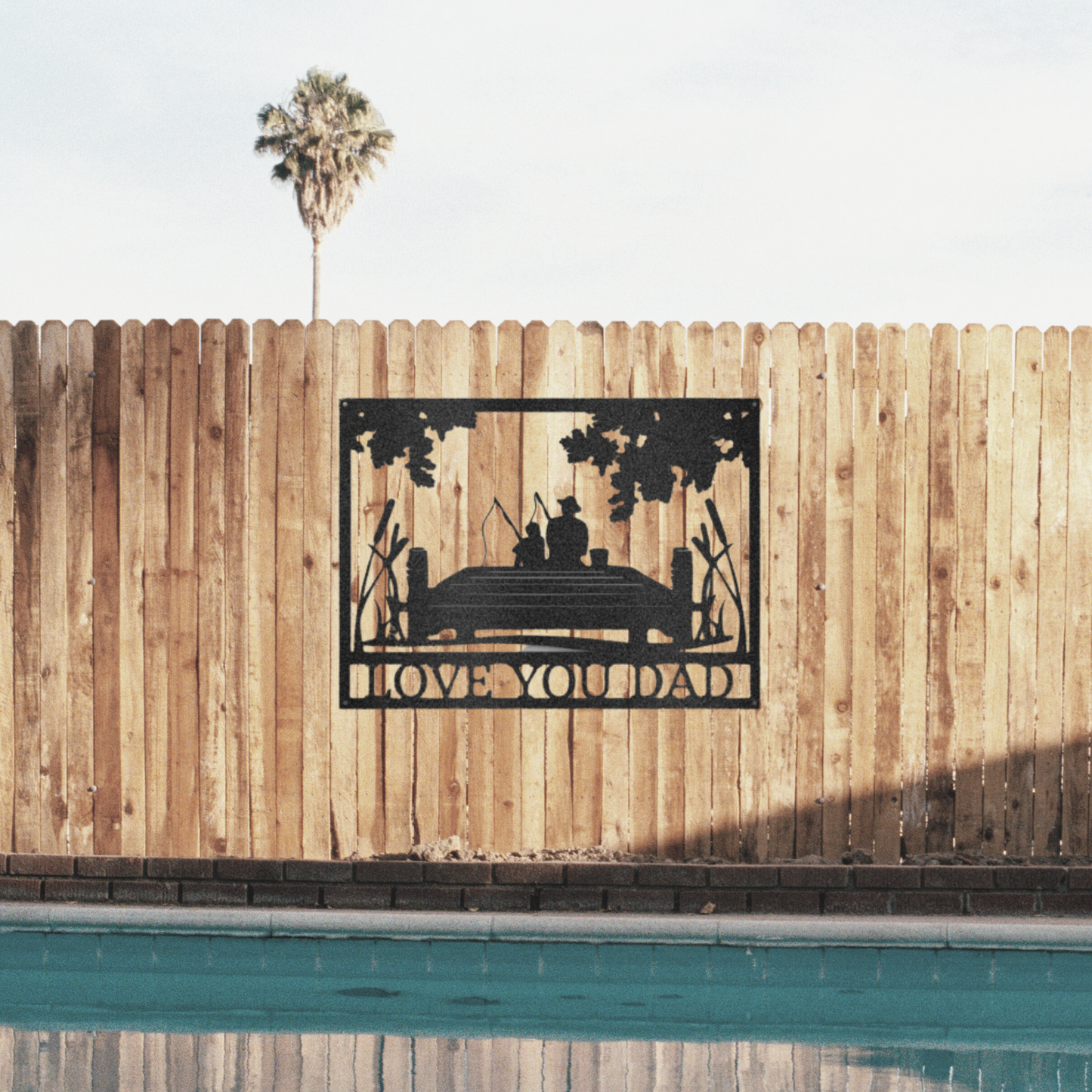 Fishing Buddies - Custom Metal Sign - Fishing Sign, Lake House Decor, River Sign, Cabin Sign, Gift for Grandpa