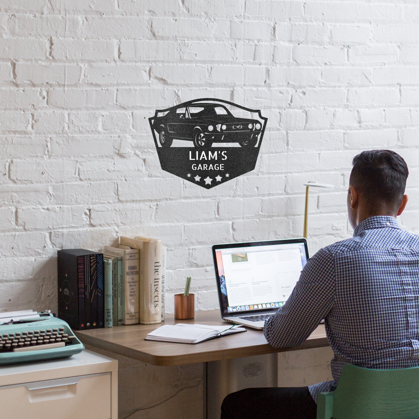 Classic Ford Mustang Sign, Classic Muscle Car, Custom Ford Metal Wall Sign, Ford Mustang, Antique Classics, Garage Sign, Gift for Him