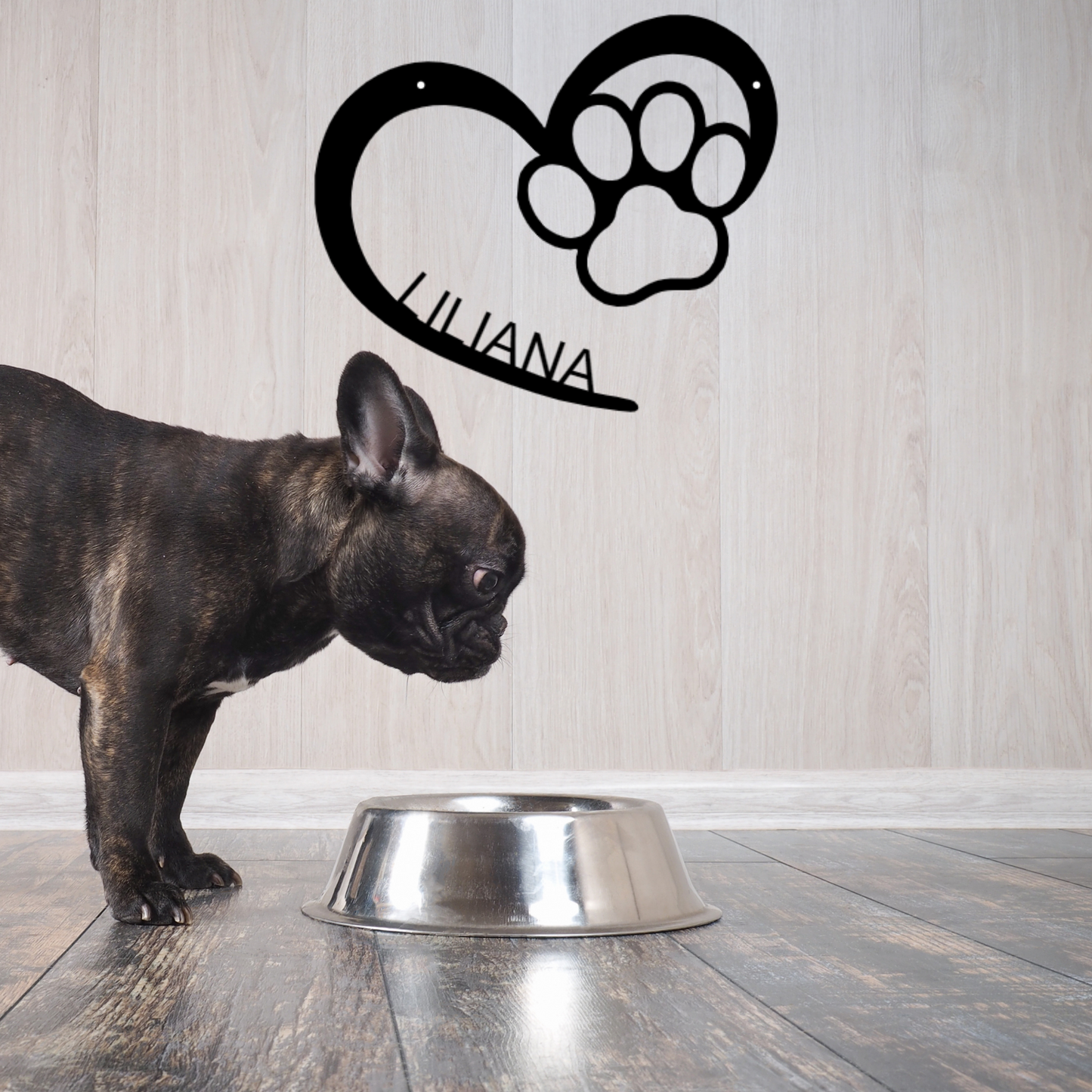 Pet Love - Custom Metal Sign - Gift for Pet Owner, Vet, Dog Groomer or Pet Sitter or Pet Remembrance Gift