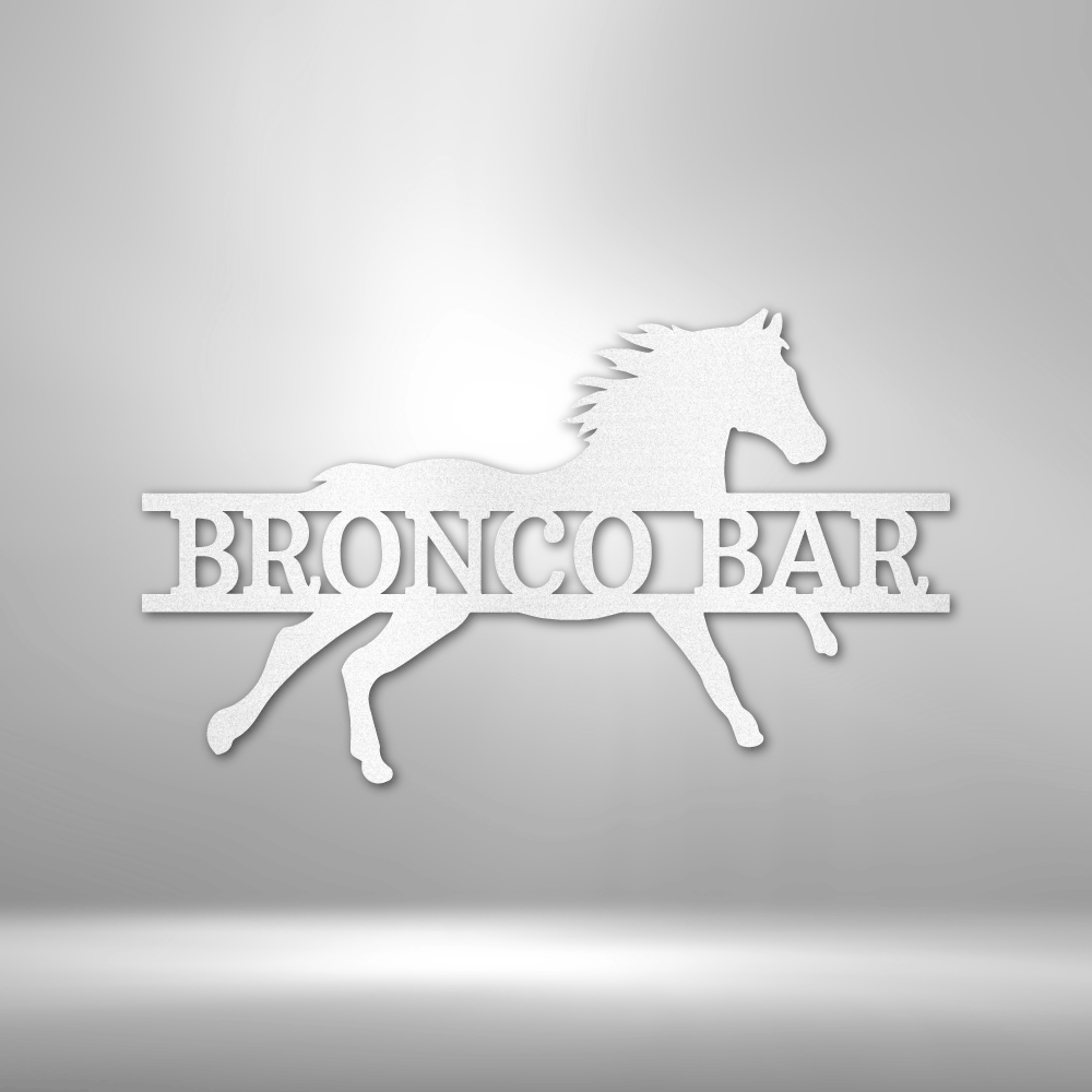 Run Free Horse - Laser Cut Metal Sign - Custom Horse or Equestrian Memorial, Bereavement & Sympathy Gifts
