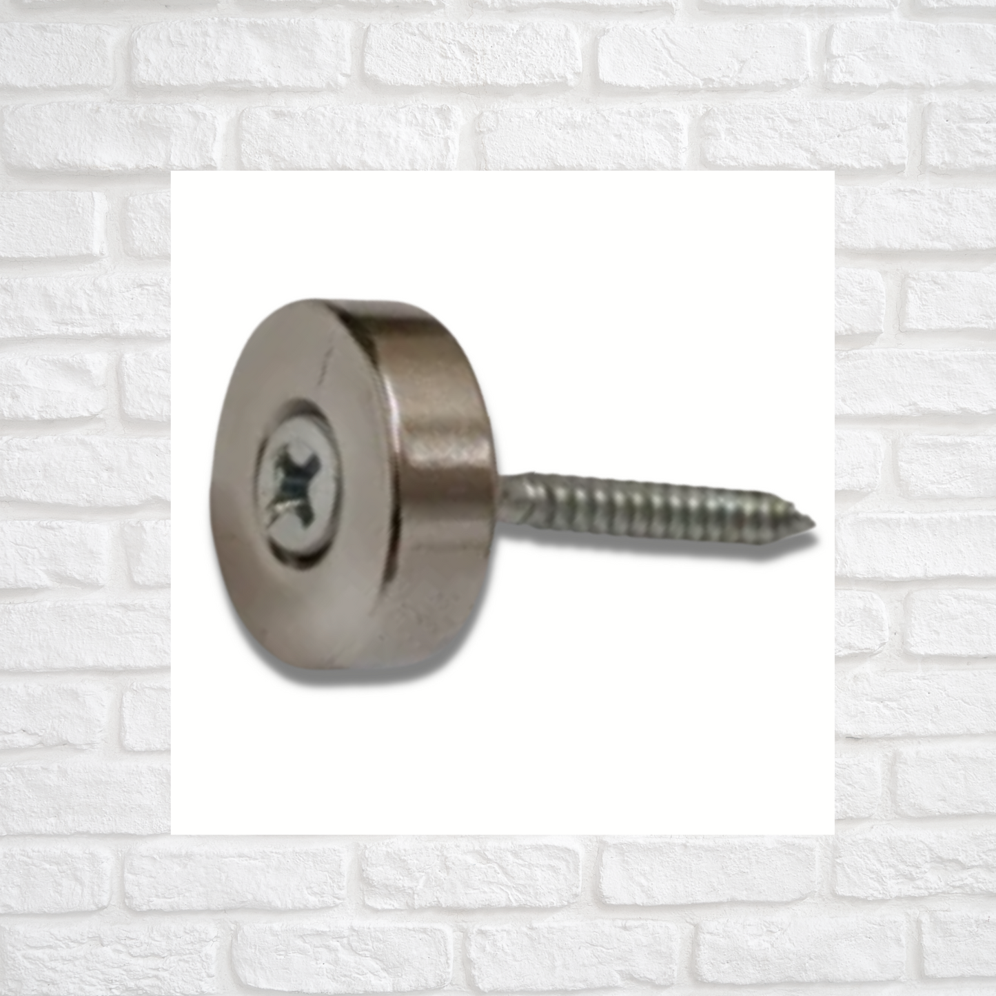 Metal Art - Magnetic Hanging Hardware - 2 Magnetic Screws