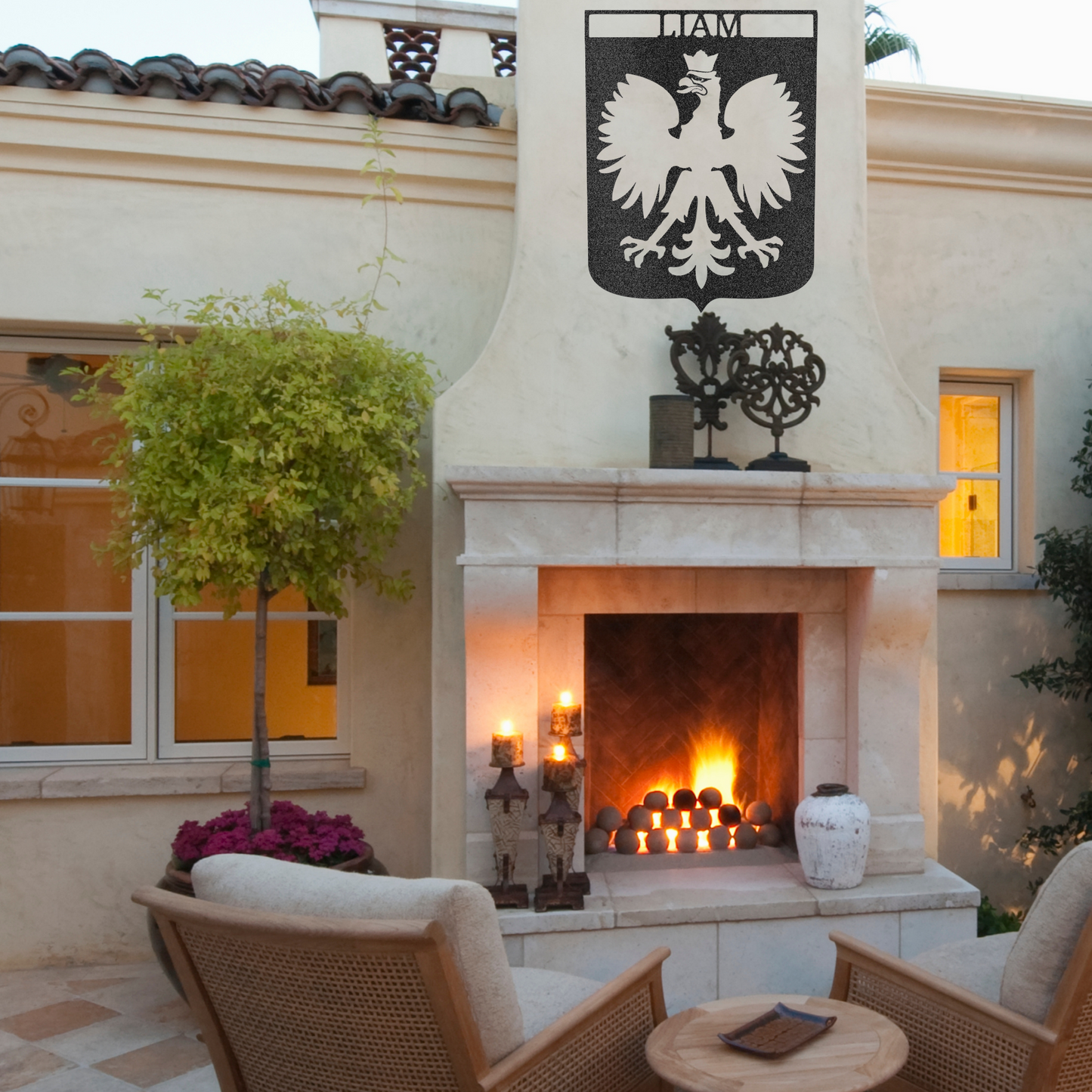 Personalized Polish Eagle Metal Sign, The Coat of Arms of Poland, Polish Pride, Poland Flag, Polski, Polish Flag, Custom Metal Wall Art