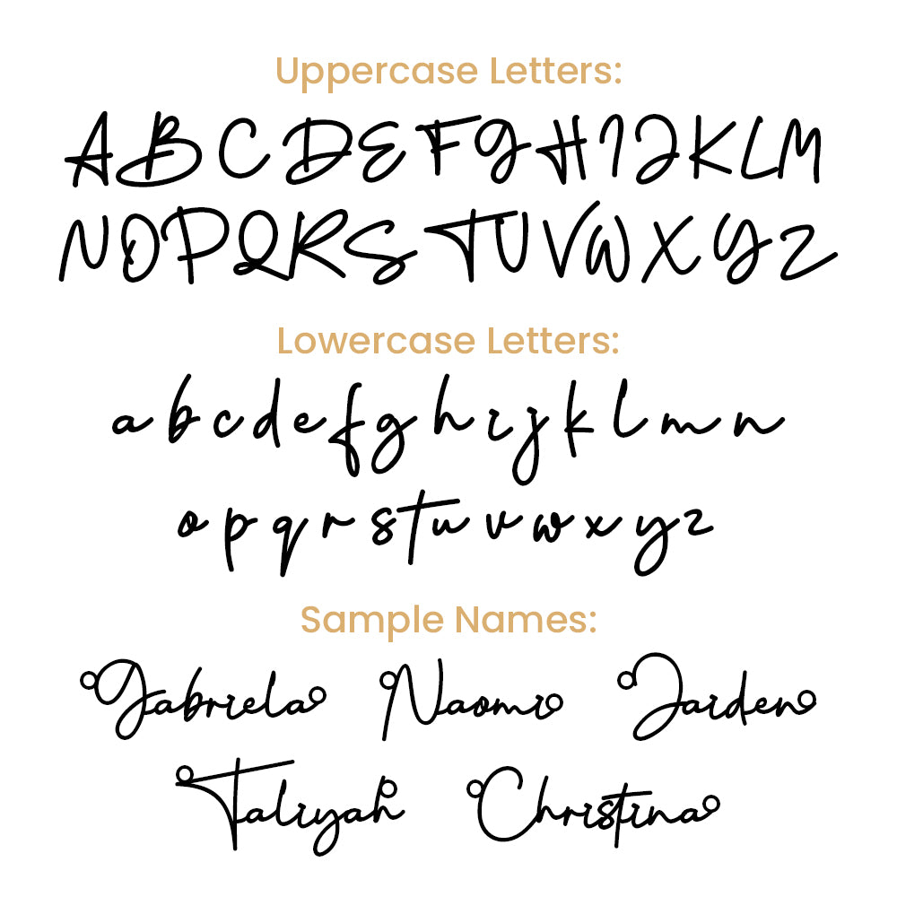 Signature Script - Custom Name Necklace