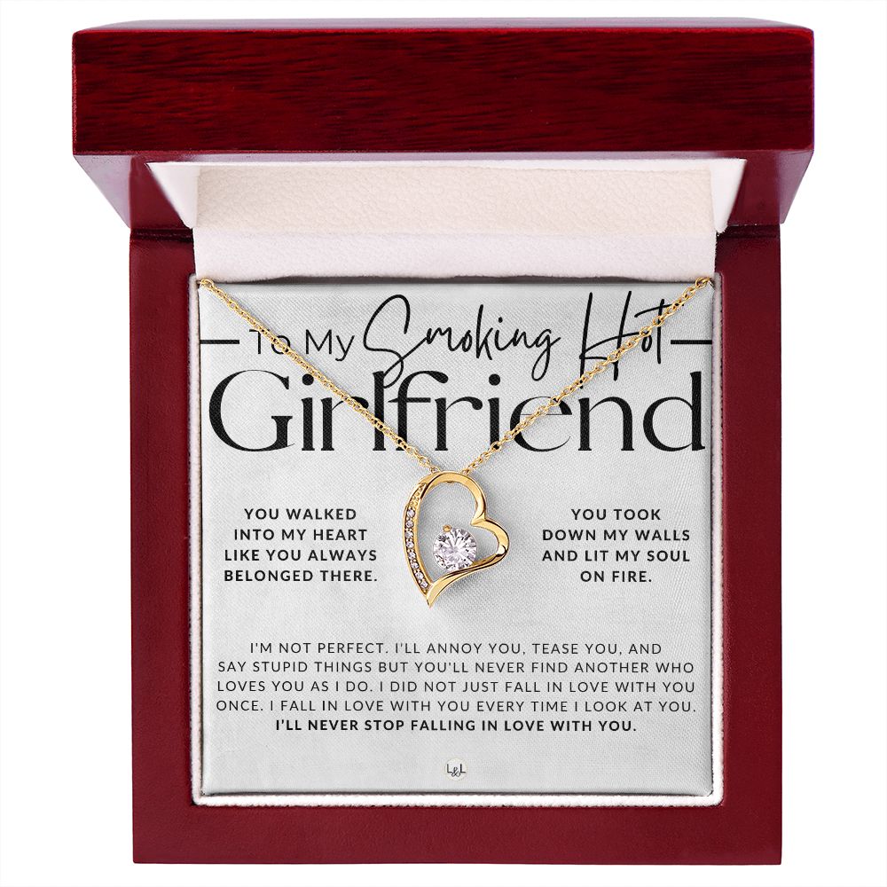 My Smoking Hot Girlfriend - You Lit My Soul On Fire - Thinking of You - Sentimental and Romantic Gift for Her -  Christmas, Valentine's, Birthday or Anniversary Gifts