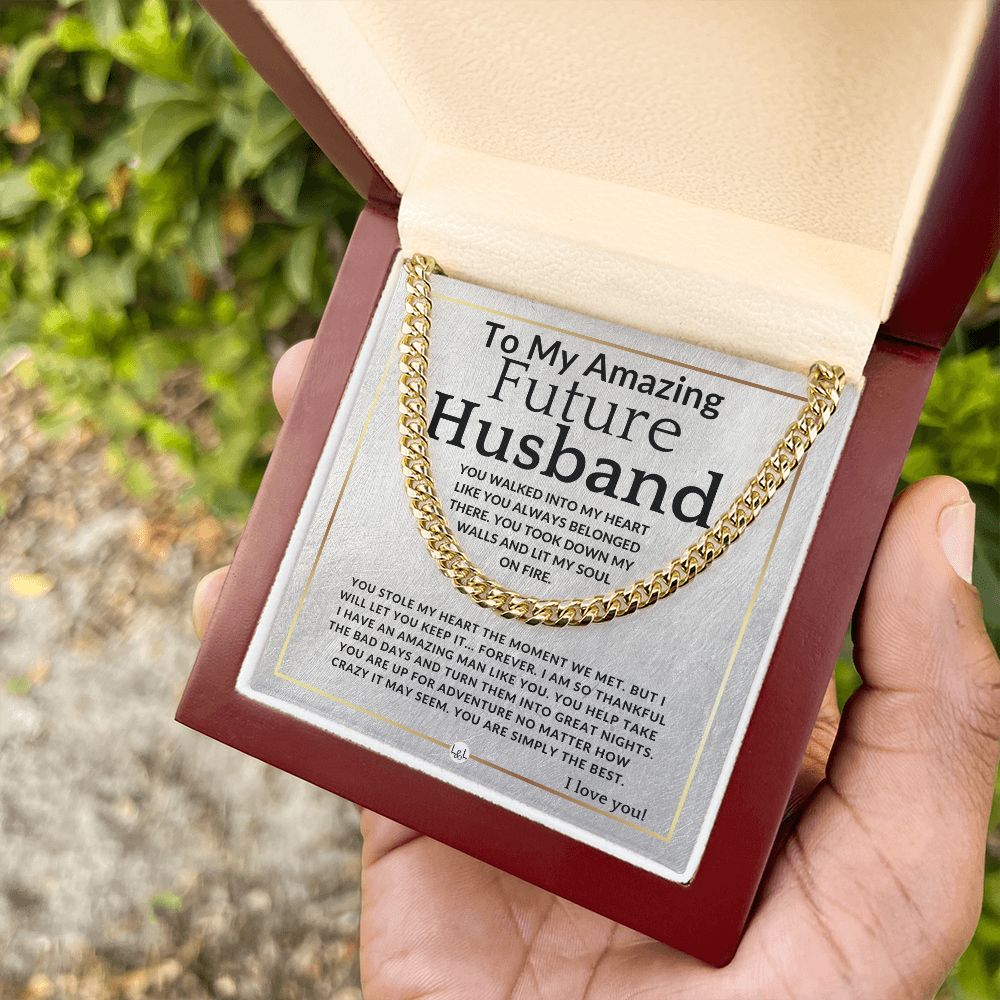To My Future Husband - Simply The Best - Meaningful Gift Ideas For Him - Romantic and Thoughtful Christmas, Valentine's Day Birthday, or Anniversary Present