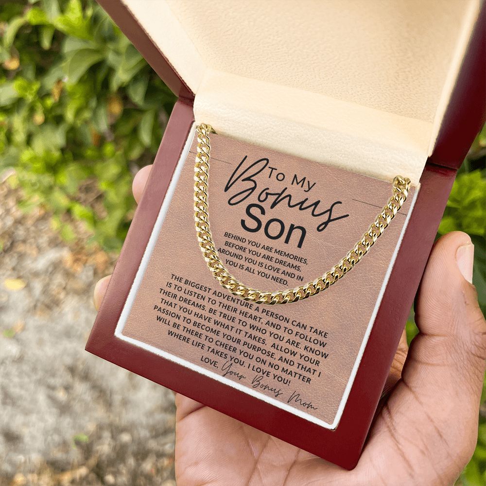 You Got What It Takes - To My Bonus Son (Gift From Bonus Mom) - Christmas Gifts, Birthday Present, Graduation, Valentine's Day