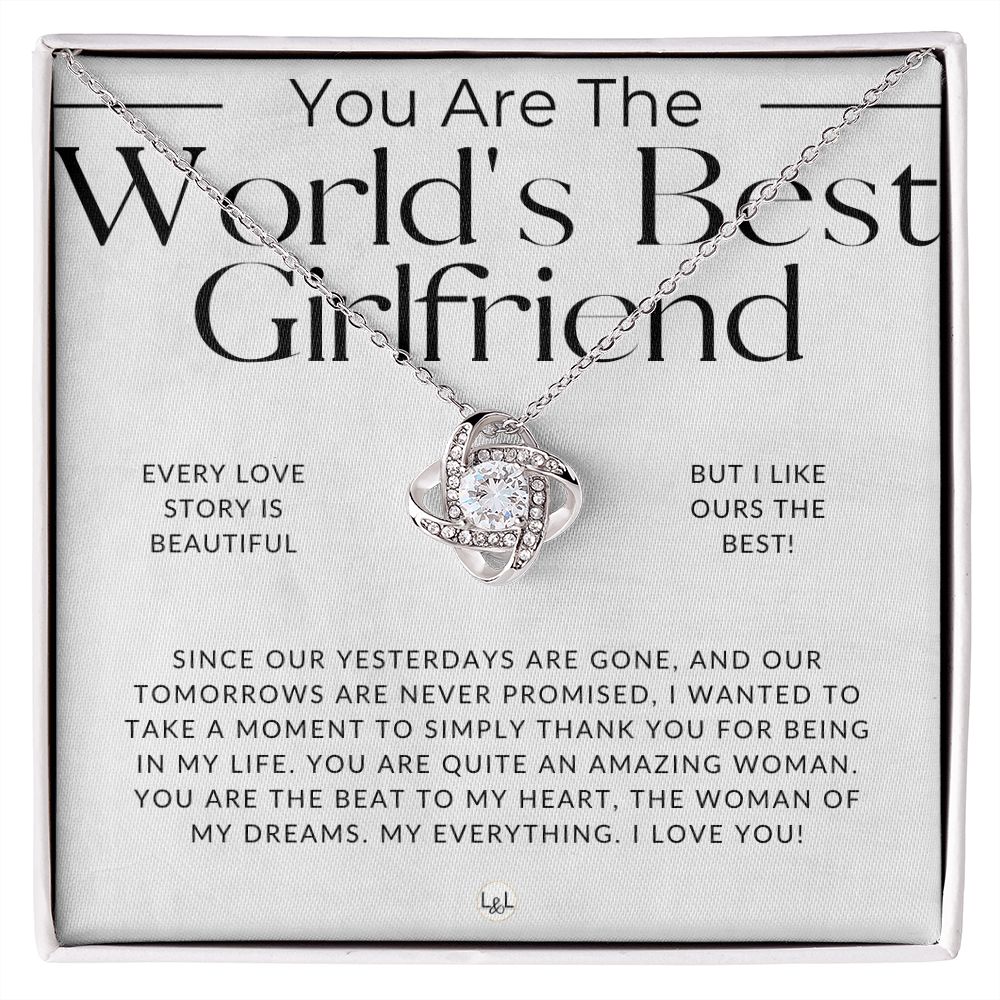 World's Best Girlfriend Thoughtful and Romantic Gift for Her