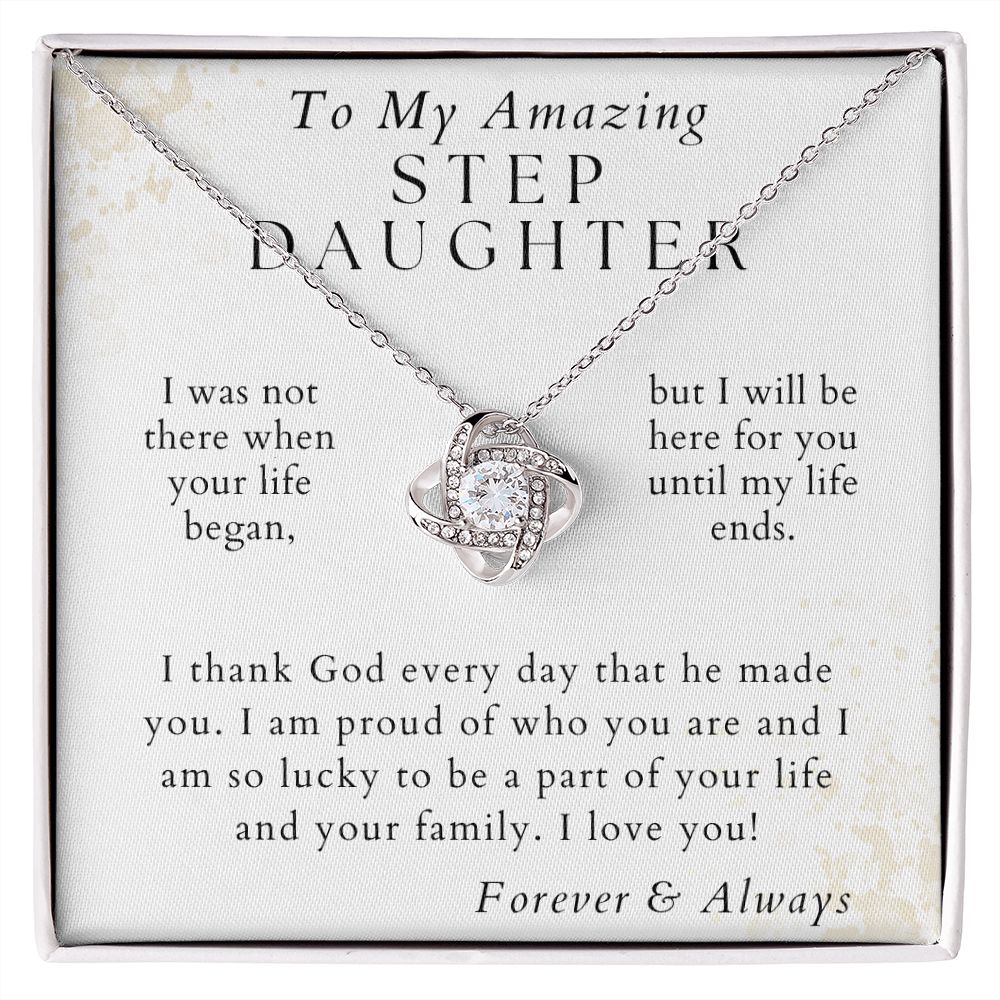 I Am So Lucky Gift For Stepdaughter From Stepmom or Bonus Mom