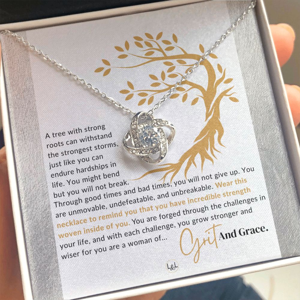 Grit and Grace - Best Friend Gift To Celebrate New Beginnings - Empowering, Motivational, Strength - Inspirational Gift of Encouragement