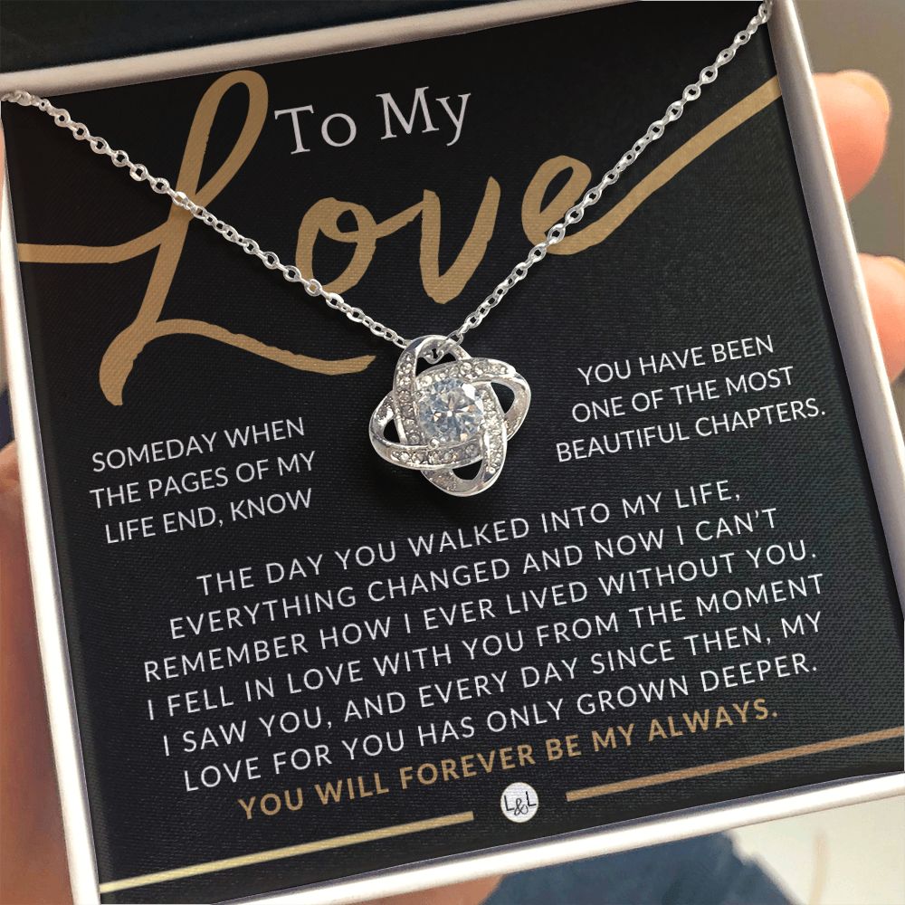 From The Moment I Saw You - A Sentimental and Romantic Gift for Her