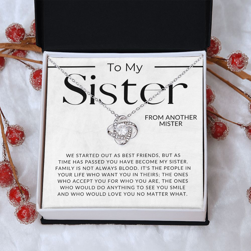 Sister From Another Mister - For My Best Friend, Bonus Sister, Sister in Law - Besties, Ride or Die, BFF - Christmas Gift, Birthday Present, Galantines Day Gifts