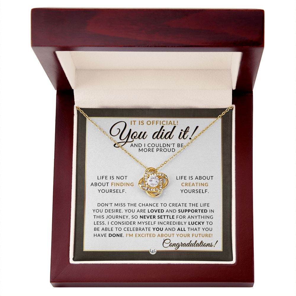 College Graduation Party Gift For Her - I Am Proud - Graduation Gift Idea For Her