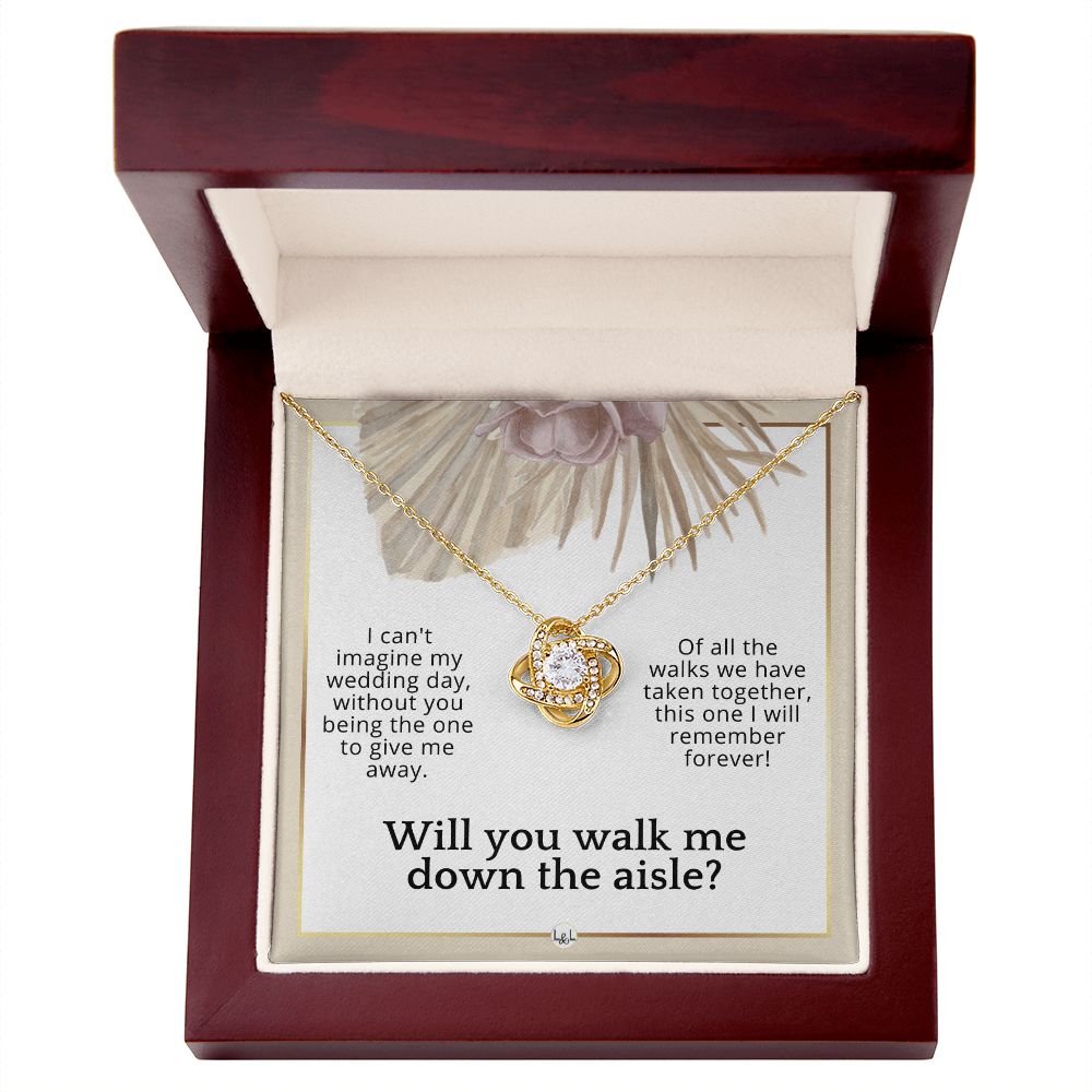 Will You Walk Me Down The Aisle_ Give Me Away Proposal From The Bride - Of All The Walks Taken , Pink Floral and Boho Wedding Theme - Liliana and Liam