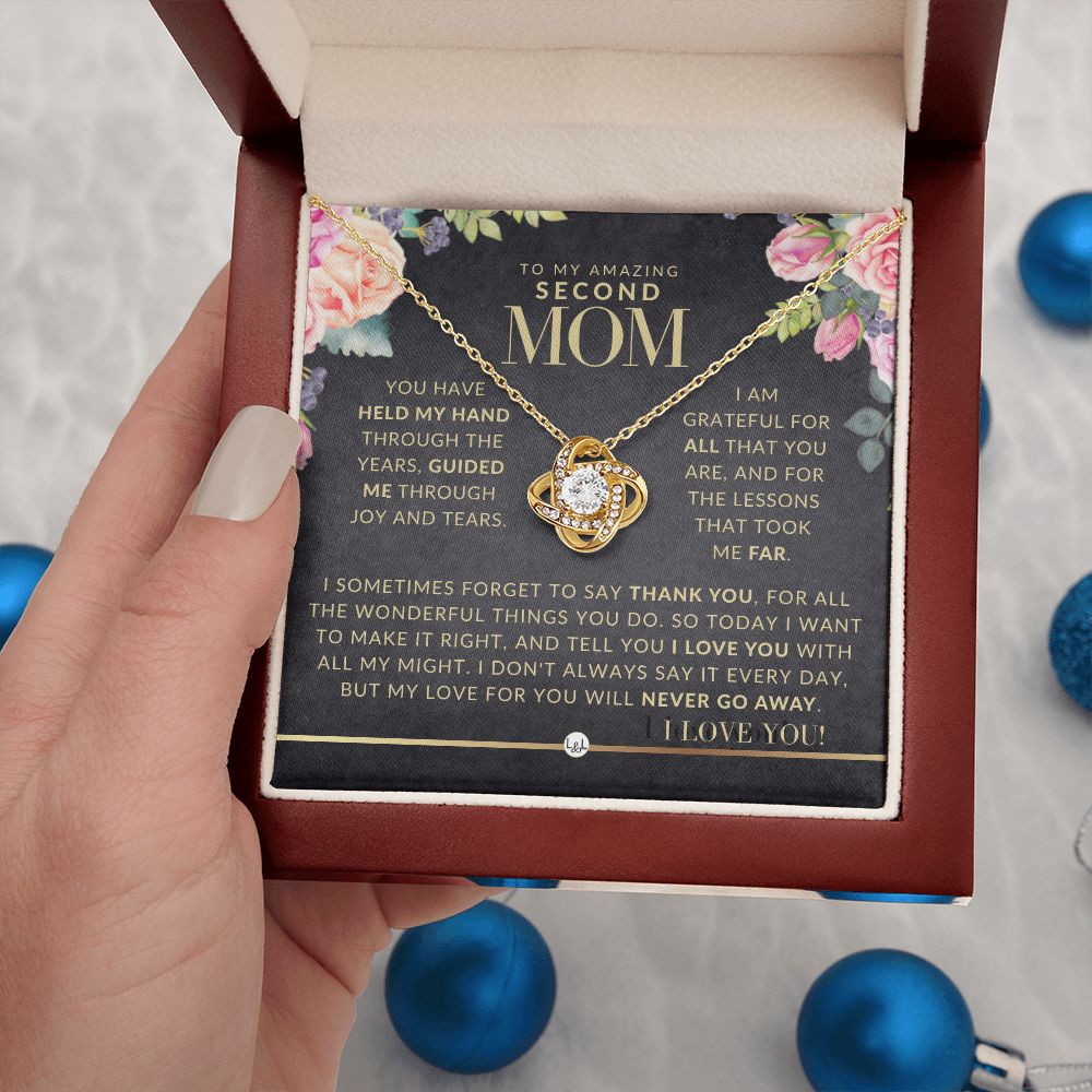 A Second Mom Gift - Present for Stepmom, Bonus Mom, Second Mom, Unbiological Mom, or Other Mom - Great For Mother's Day, Christmas, Her Birthday, Or As An Encouragement Gift