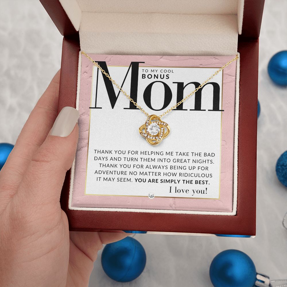 Great Bonus Mom Gift - Present for Stepmom, Bonus Mom, Second Mom, Unbiological Mom, or Other Mom - Great For Mother's Day, Christmas, Her Birthday, Or As An Encouragement Gift