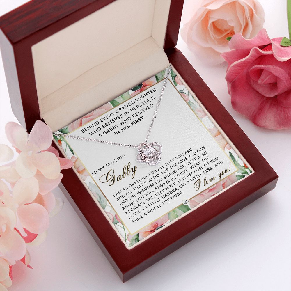 Gabby Gift From Granddaughter - Thoughtful Gift Idea - Great For Mother's Day, Christmas, Her Birthday, Or As An Encouragement Gift - Liliana and Liam