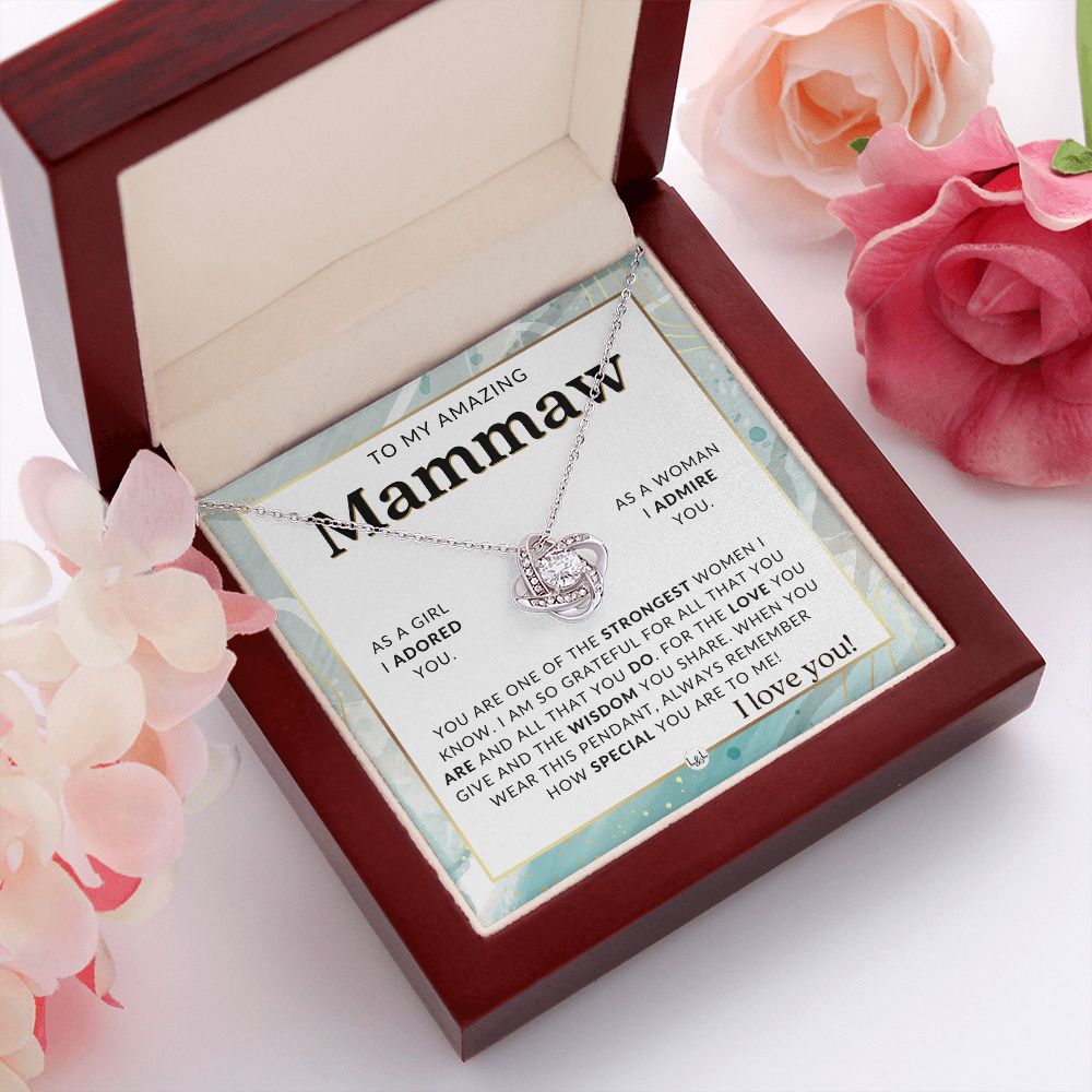 Mammaw Gift From Granddaughter - Sentimental Gift Idea - Great For Mother's Day, Christmas, Her Birthday, Or As An Encouragement Gift - Liliana and Liam