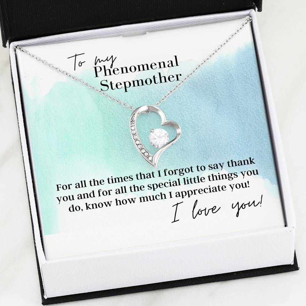 To My Phenomenal Stepmother - Forever Love - Pendant Necklace