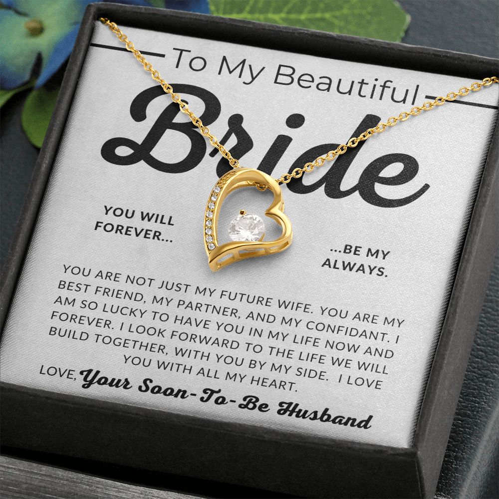 My Bride, More Than My Future Wife - Gift For My Future Wife, My Fiancée - Bride Gift from Groom on Wedding Day - Romantic Christmas Gifts For Her, Valentine's Day, Birthday Present