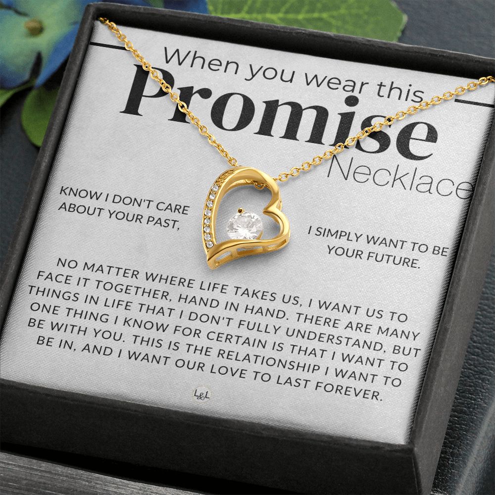 My Promise To You - Thinking of You - Sentimental and Romantic Gift for Her - Promise Necklace - Christmas, Valentine's, Birthday or Anniversary Gifts
