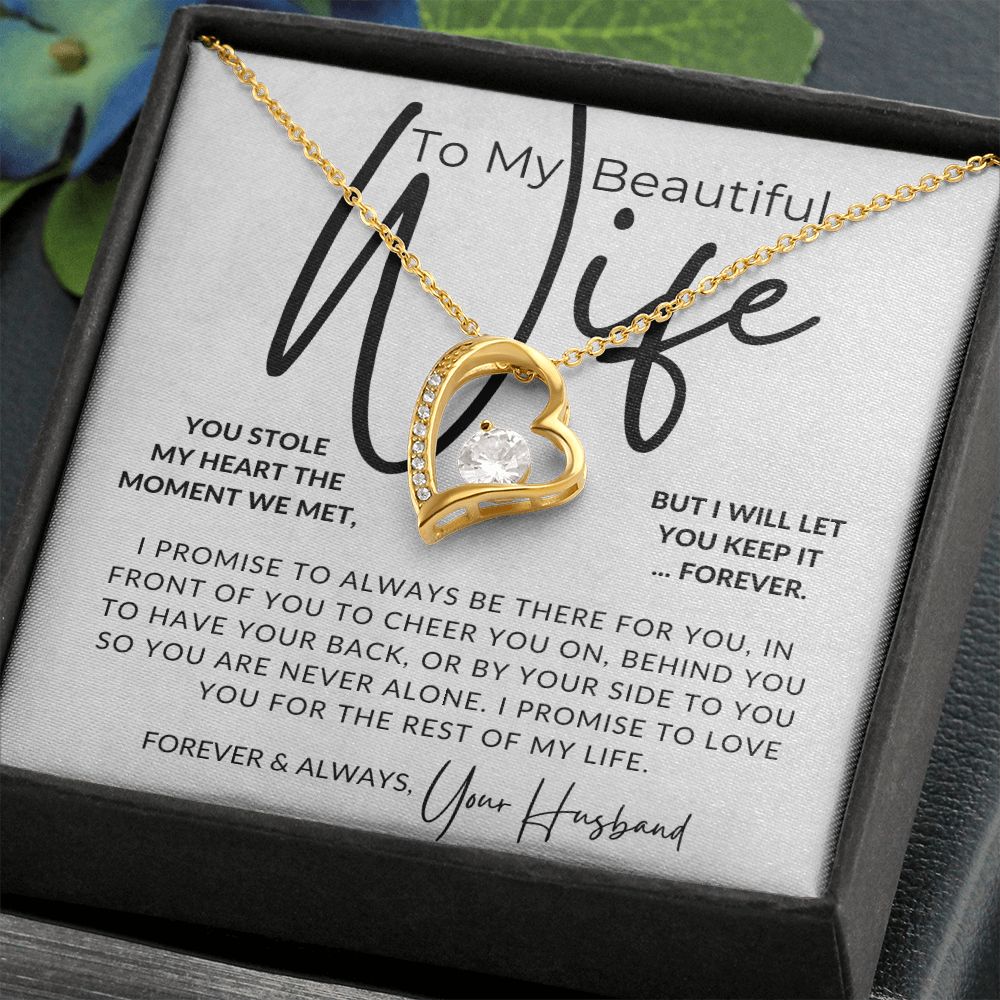 You Stole My Heart - Gift For My Wife - Thoughtful Christmas Gifts For Her, Valentine's Day, Birthday Present, Wedding Anniversary