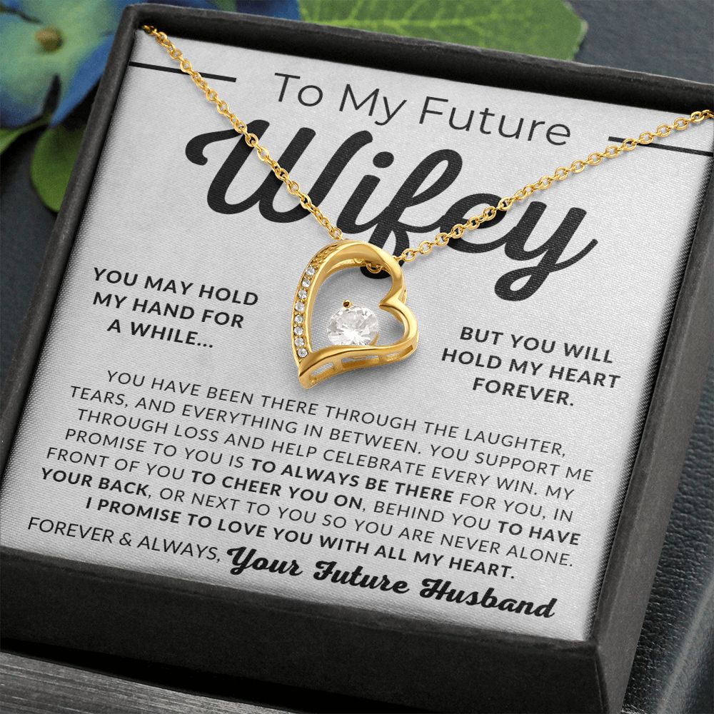 My Promise To My Future Wifey - Gift For My Future Wife, My Fiancée - Bride Gift from Groom on Wedding Day - Romantic Christmas Gifts For Her, Valentine's Day, Birthday Present,
