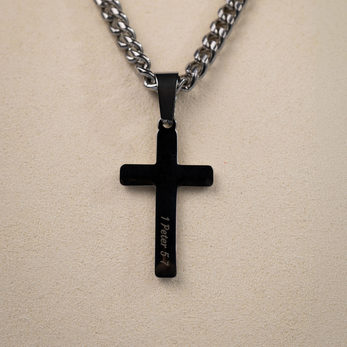 Numbers 6:24-26 - Christian Cross Pendant Necklace - Gift For Grandson