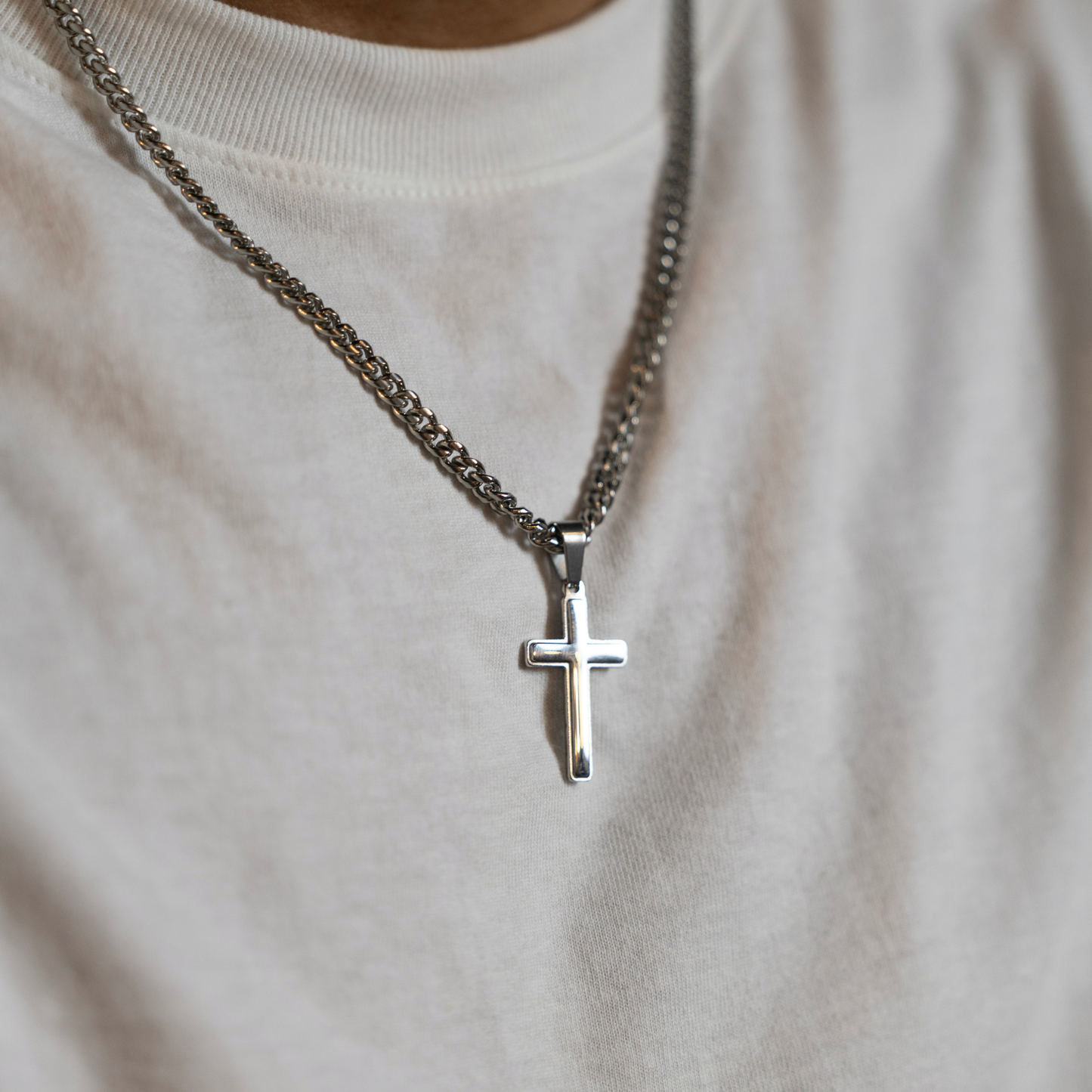 Numbers 6:24-26 - Christian Cross Pendant Necklace - Gift For Grandson