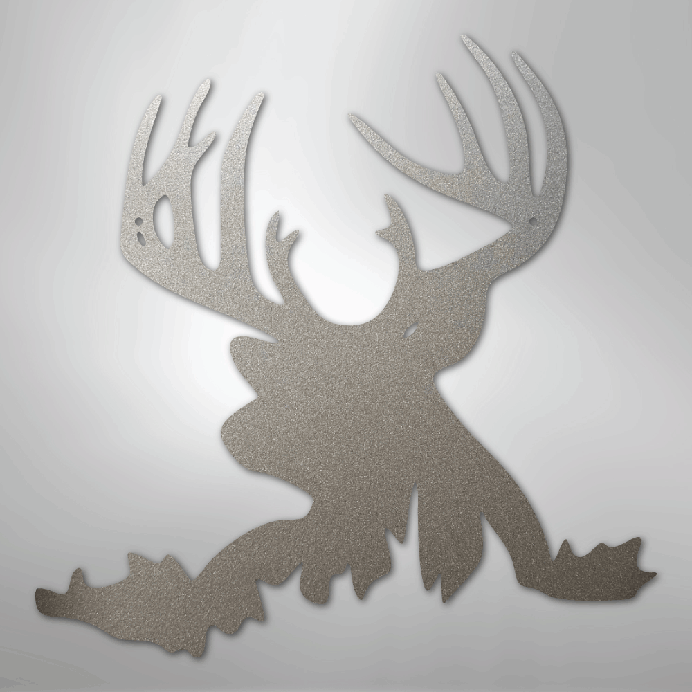 ご専用 【JOHN MASON SMITH】別注フォトT Deer head Deer Head Personalized Sign, Hunting Cabin Deer Sign, Outdoor