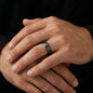 Non-Message Card Engraved Men's Ring