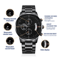 You Are Gods Masterpiece - Christian Engraved Watch - Great Gift For Christmas, Birthday, Confirmation, or A Baptism