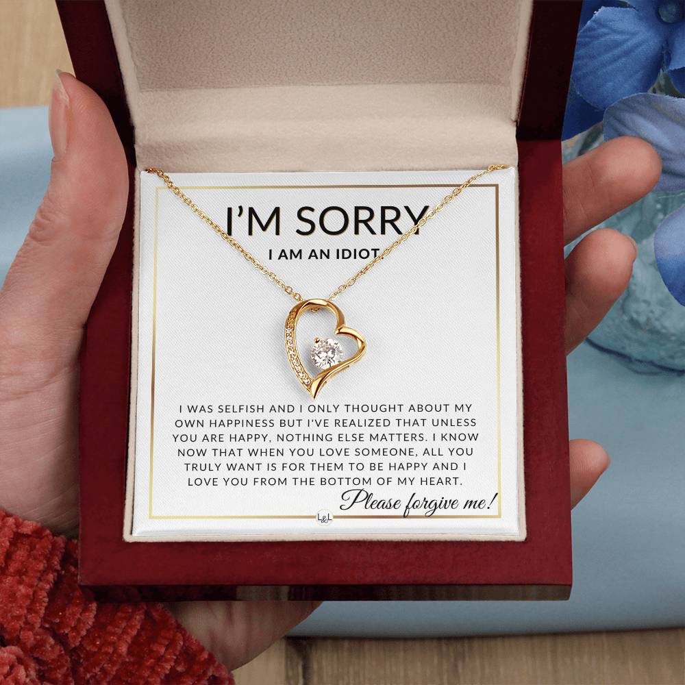 I'm Sorry Gift for Girlfriend Apology Gift for Wife Present Sterling S –  Cute But Rude