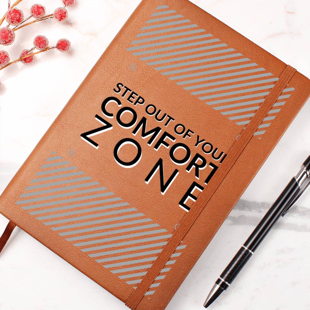 Step Out - Inspirational Leather Journal - Encouragement, Birthday or Christmas Gift
