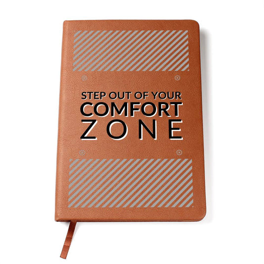 Step Out - Custom Leather Journal - Inspirational Notebook - Liliana and Liam