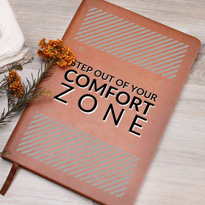 Step Out - Custom Leather Journal - Inspirational Notebook - Liliana and Liam