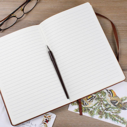Crazy Plant Lady - Custom Leather Journal - Plant Lover Notebook - Liliana and Liam