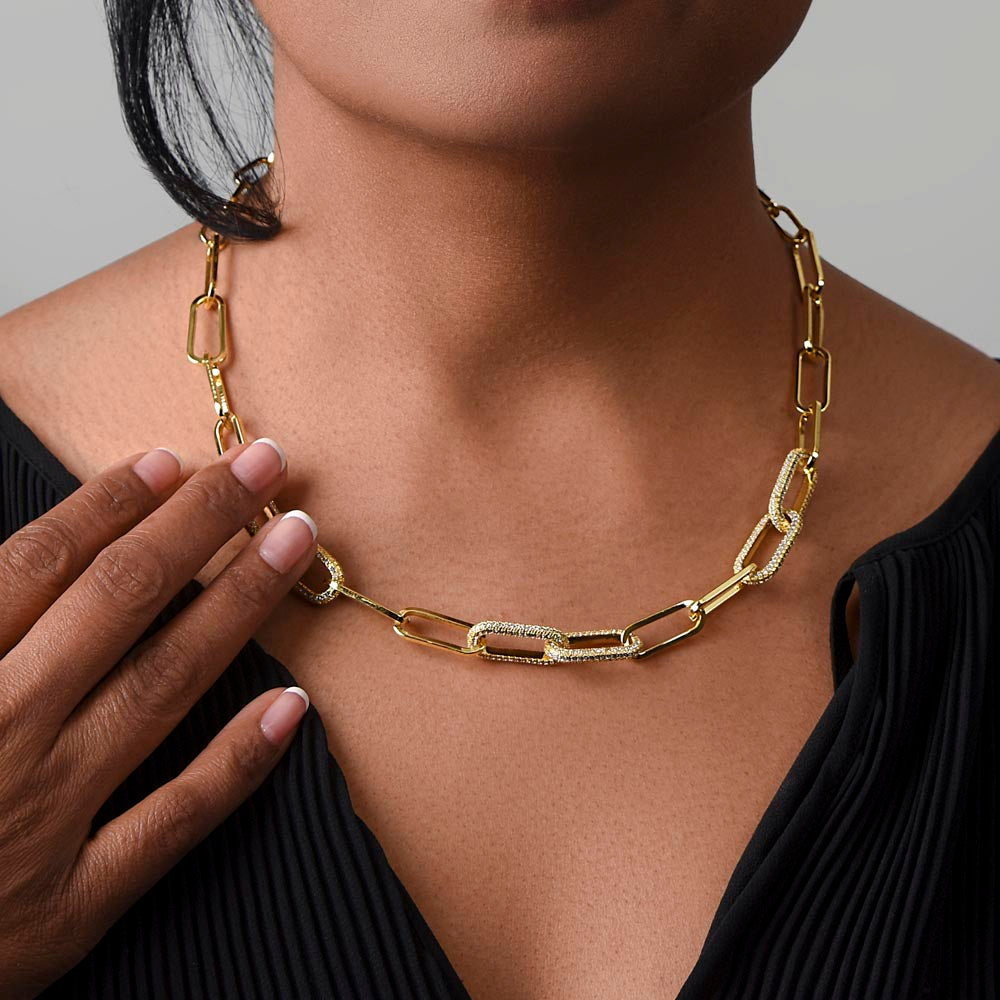 Paperclip Chain Necklace
