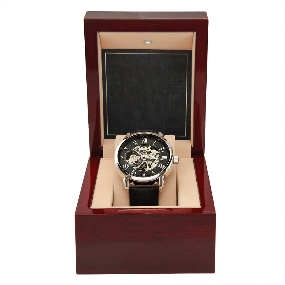 Men's Openwork Watch