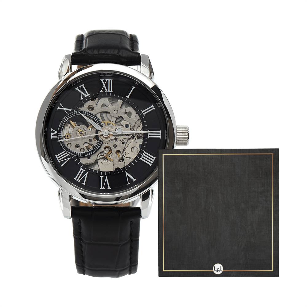 Men's Openwork Watch